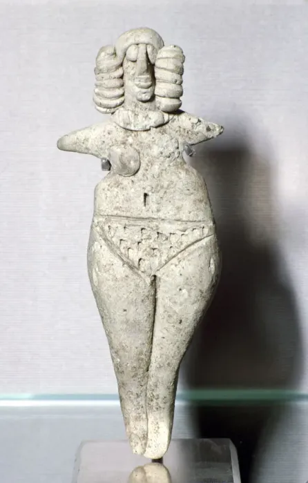 Framed Print : Terracotta goddess, Susa, Middle Elamite period, 1500-1100 BC Framed Print : Terracotta goddess, Susa, Middle Elamite period, 1500-1100 BC