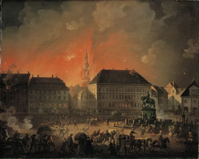 Framed Print : The Most Terrible Night, 1807-1808. Creator: Christian August Lorentzen Framed Print : The Most Terrible Night, 1807-1808. Creator: Christian August Lorentzen