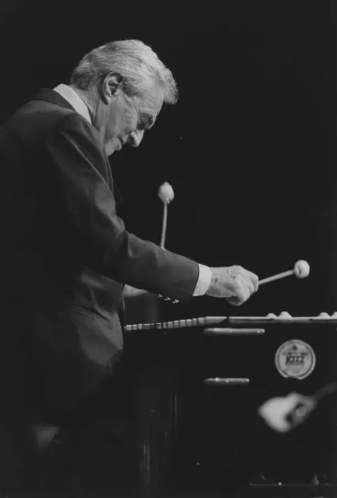 Framed Print : Terry Gibbs North Sea Jazz Festival, The Hague, the Netherlands, 1995. Creator: Brian Foskett Framed Print : Terry Gibbs North Sea Jazz Festival, The Hague, the Netherlands, 1995. Creator: Brian Foskett