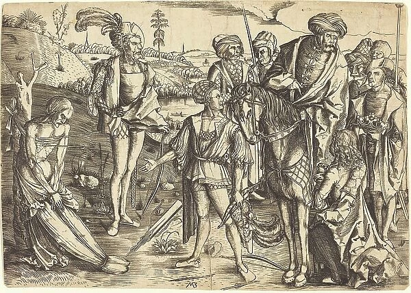 The Testing of the King's Sons, c. 1500. Creator: Master MZ
