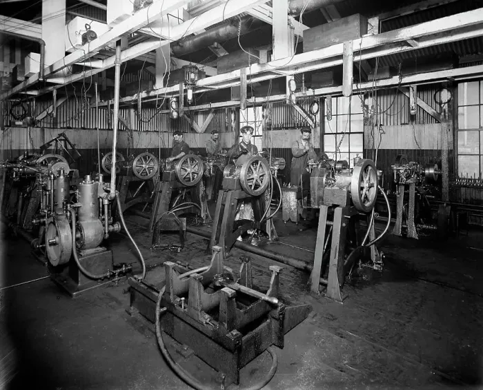 Framed Print : The testing room, Leland & Faulconer Manufacturing Co. Detroit, Mich. 1903 Nov. Creator: Unknown. The testing room, Leland & Faulconer Manufacturing Co. Detroit, Mich. 1903 Nov. Creator: Unknown Framed Print : The testing room, Leland & Faulconer Manufacturing Co. Detroit, Mich. 1903 Nov. Creator: Unknown. The testing room, Leland & Faulconer Manufacturing Co. Detroit, Mich. 1903 Nov. Creator: Unknown