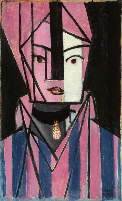 Framed Print : Tete blanche et rose, 1914-1915. Creator: Matisse, Henri (1869-1954) Framed Print : Tete blanche et rose, 1914-1915. Creator: Matisse, Henri (1869-1954)