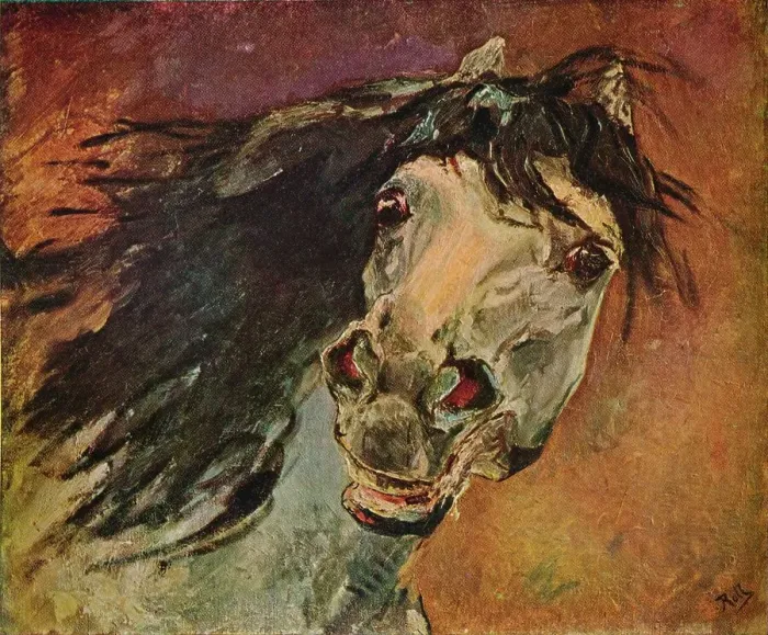Framed Print : Tete De Cheval Andalou, c1910. Artist: Alfred Roll Framed Print : Tete De Cheval Andalou, c1910. Artist: Alfred Roll