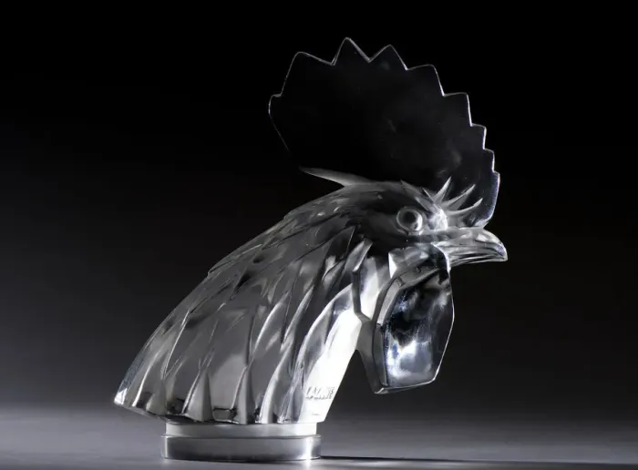 Framed Print : Tete de Coq Lalique mascot. Creator: Unknown Framed Print : Tete de Coq Lalique mascot. Creator: Unknown