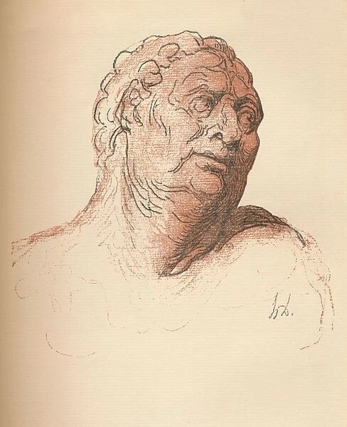 Tete D Homme, c1838