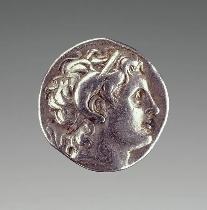 Framed Print : Tetradrachm, 286 / 285-282 / 281 BC. Creator: Unknown Framed Print : Tetradrachm, 286 / 285-282 / 281 BC. Creator: Unknown