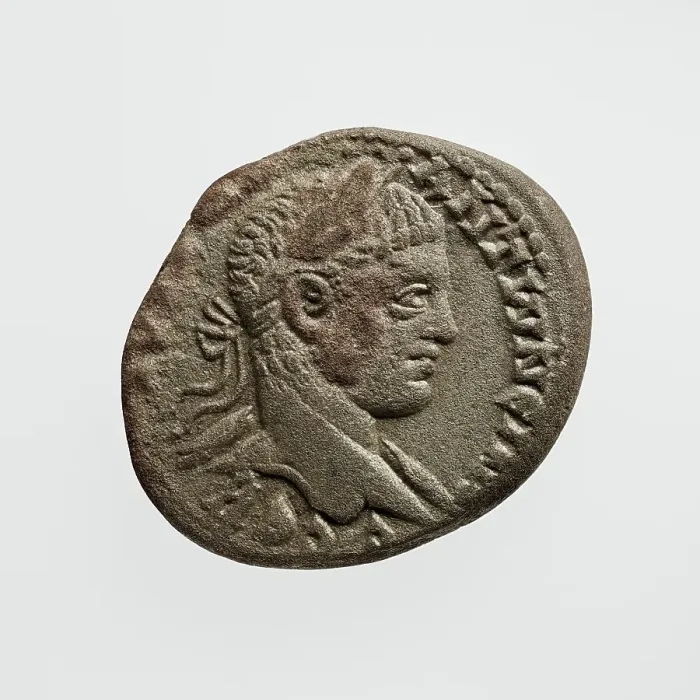Framed Print : Tetradrachm of Caracalla, 1st-3rd century A.D. Creator: Unknown Framed Print : Tetradrachm of Caracalla, 1st-3rd century A.D. Creator: Unknown