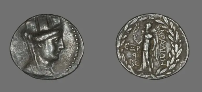 Framed Print : Tetradrachm (Coin) Depicting Tyche, 95-94 BCE. Creator: Unknown Framed Print : Tetradrachm (Coin) Depicting Tyche, 95-94 BCE. Creator: Unknown