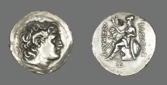 Framed Print : Tetradrachm (Coin) Portraying Alexander the Great, 297-281 BCE, issued by King Lysimachus Framed Print : Tetradrachm (Coin) Portraying Alexander the Great, 297-281 BCE, issued by King Lysimachus
