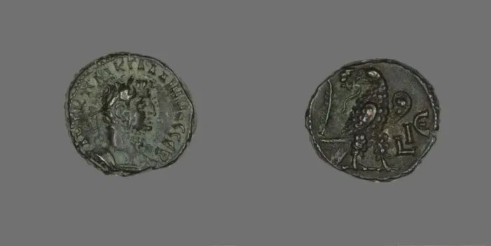 Framed Print : Tetradrachm (Coin) Portraying Emperor Gallienus, 267-268. Creator: Unknown Framed Print : Tetradrachm (Coin) Portraying Emperor Gallienus, 267-268. Creator: Unknown