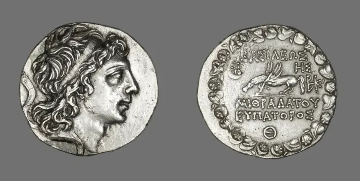 Framed Print : Tetradrachm (Coin) Portraying King Mithridates VI, 90-89 BCE, reign of Mithradates VI Framed Print : Tetradrachm (Coin) Portraying King Mithridates VI, 90-89 BCE, reign of Mithradates VI