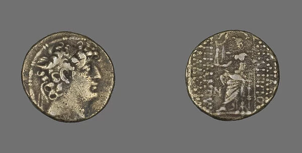 Tetradrachm (Coin) Portraying King Philippus I Philadelphus, 92-83 BCE. Creator: Unknown