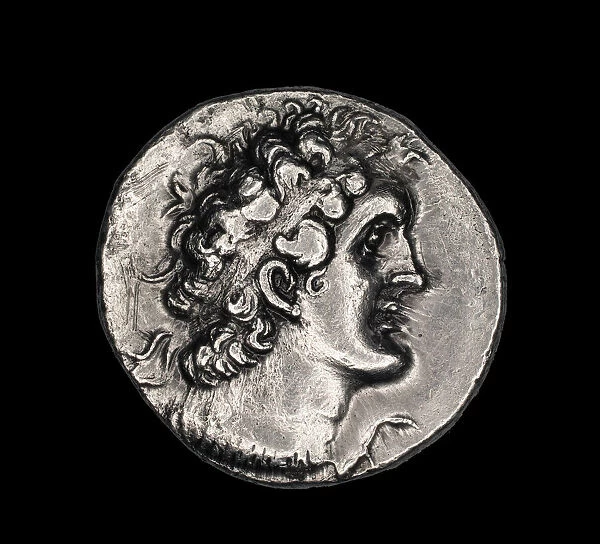 Tetradrachm (Coin) Portraying Ptolemy VIII Euergetes, 146-145 BCE, Reign of Ptolemy