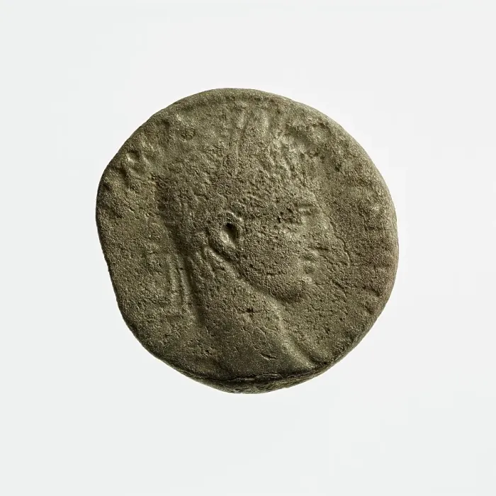 Framed Print : Tetradrachm of Elegabalus, 1st-3rd century A.D. Creator: Unknown Framed Print : Tetradrachm of Elegabalus, 1st-3rd century A.D. Creator: Unknown