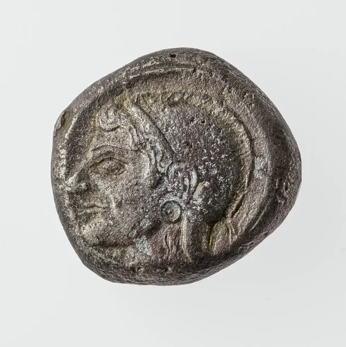 Framed Print : Tetradrachm, late 5th century BC. Creator: Unknown Framed Print : Tetradrachm, late 5th century BC. Creator: Unknown