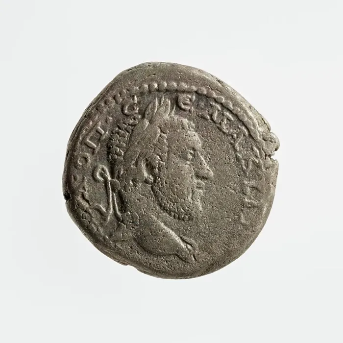 Framed Print : Tetradrachm of Macrinus, 1st-3rd century A.D. Creator: Unknown Framed Print : Tetradrachm of Macrinus, 1st-3rd century A.D. Creator: Unknown