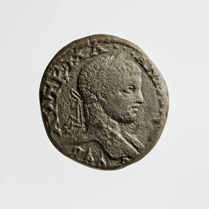Framed Print : Tetradrachm of Macrinus, 1st-3rd century A.D. Creator: Unknown Framed Print : Tetradrachm of Macrinus, 1st-3rd century A.D. Creator: Unknown