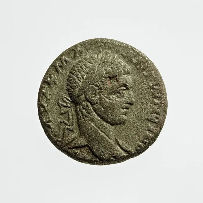 Framed Print : Tetradrachm of Macrinus, 1st-3rd century A.D. Creator: Unknown Framed Print : Tetradrachm of Macrinus, 1st-3rd century A.D. Creator: Unknown