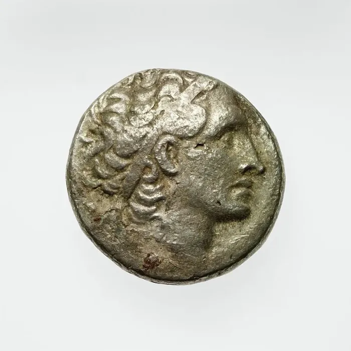 Framed Print : Tetradrachm with Ptolemy XIII (?), (1st century BC ?). Creator: Unknown Framed Print : Tetradrachm with Ptolemy XIII (?), (1st century BC ?). Creator: Unknown