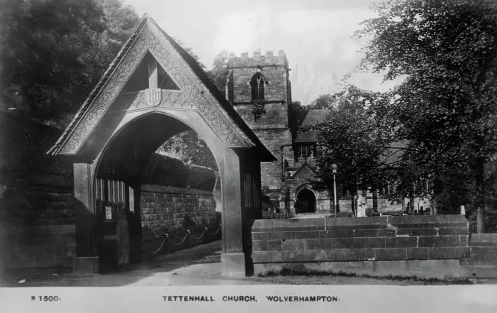 Framed Print : Tettenhall Church, Wolverhampton. Creator: Unknown Framed Print : Tettenhall Church, Wolverhampton. Creator: Unknown