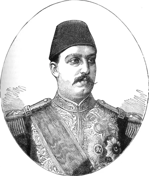 Framed Print : Tewfik, Khedive of Egypt, c1882 Framed Print : Tewfik, Khedive of Egypt, c1882