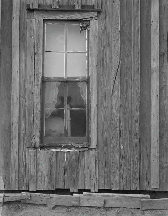 Framed Print : Detail of Texas Panhandle tenant farmer's house, 1937. Creator: Dorothea Lange Framed Print : Detail of Texas Panhandle tenant farmer's house, 1937. Creator: Dorothea Lange