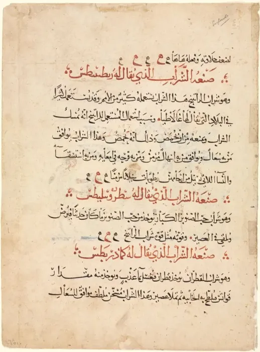 Framed Print : Text page from a Materia Medica of Dioscorides, c. 1224. Creator: Abdallah ibn al-Fadl (Iraq) Framed Print : Text page from a Materia Medica of Dioscorides, c. 1224. Creator: Abdallah ibn al-Fadl (Iraq)