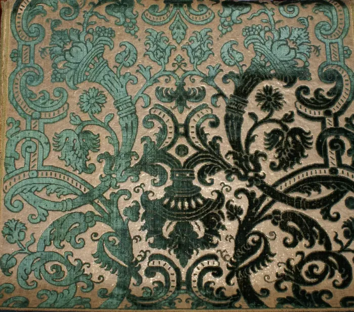 Framed Print : Textile, 16th century. Artist: West European Applied Art Framed Print : Textile, 16th century. Artist: West European Applied Art