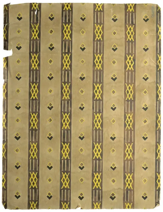 Framed Print : Textile design, Early 20th cen Creator: Bakst, Leon (1866-1924) Framed Print : Textile design, Early 20th cen Creator: Bakst, Leon (1866-1924)