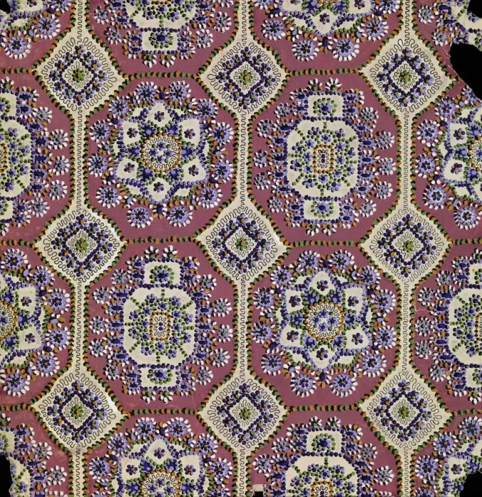 Framed Print : Textile Design For the Trekhgornaya Manufaktura, 1918. Artist: Anonymous Framed Print : Textile Design For the Trekhgornaya Manufaktura, 1918. Artist: Anonymous