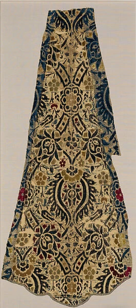 Textile Fragment, Iran, ca. 1540. Creator: Unknown