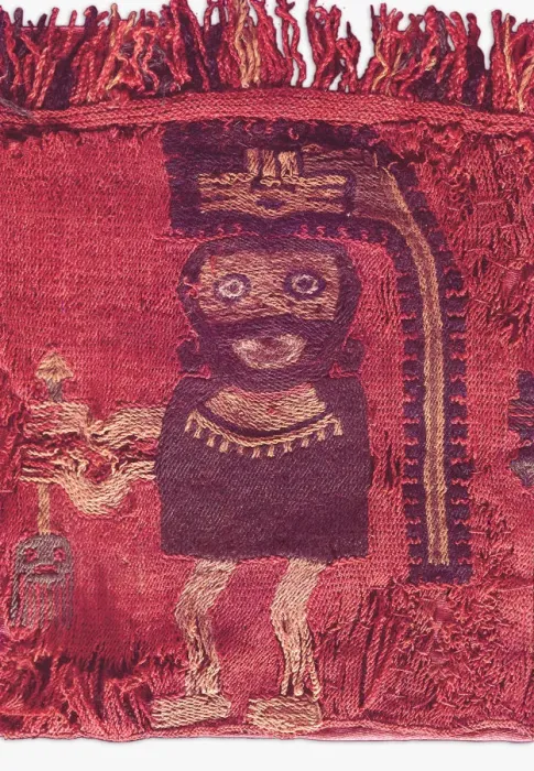 Framed Print : Textiles, Paracas Culture, Peru, 2015. Creator: Luis Rosendo Framed Print : Textiles, Paracas Culture, Peru, 2015. Creator: Luis Rosendo