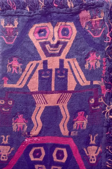 Framed Print : Textiles, Paracas Culture, Peru, 2015. Creator: Luis Rosendo Framed Print : Textiles, Paracas Culture, Peru, 2015. Creator: Luis Rosendo