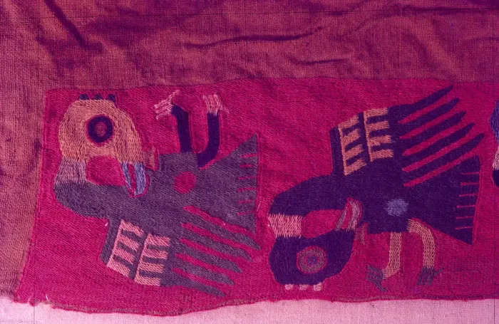 Framed Print : Textiles, Paracas Culture, Peru, 2015. Creator: Luis Rosendo Framed Print : Textiles, Paracas Culture, Peru, 2015. Creator: Luis Rosendo
