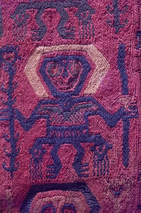 Framed Print : Textiles, Paracas Culture, Peru, 2015. Creator: Luis Rosendo Framed Print : Textiles, Paracas Culture, Peru, 2015. Creator: Luis Rosendo