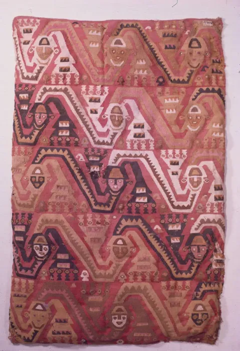 Framed Print : Textiles, Paracas Culture, Peru, 2015. Creator: Luis Rosendo Framed Print : Textiles, Paracas Culture, Peru, 2015. Creator: Luis Rosendo