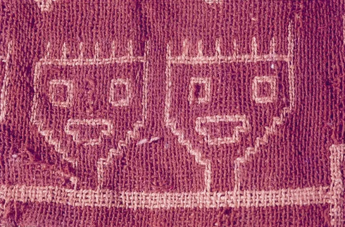 Framed Print : Textiles, Paracas Culture, Peru, 2015. Creator: Luis Rosendo Framed Print : Textiles, Paracas Culture, Peru, 2015. Creator: Luis Rosendo