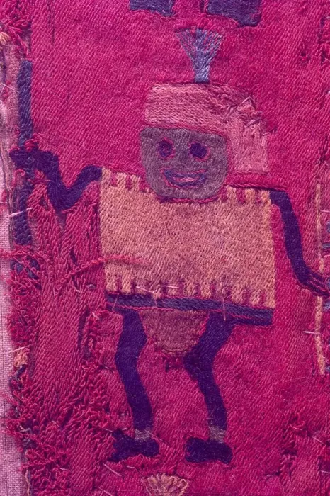 Framed Print : Textiles, Paracas Culture, Peru, 2015. Creator: Luis Rosendo Framed Print : Textiles, Paracas Culture, Peru, 2015. Creator: Luis Rosendo