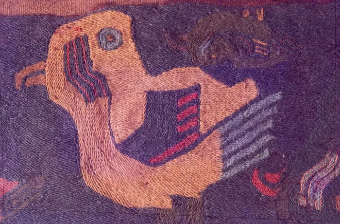 Framed Print : Textiles, Paracas Culture, Peru, 2015. Creator: Luis Rosendo Framed Print : Textiles, Paracas Culture, Peru, 2015. Creator: Luis Rosendo