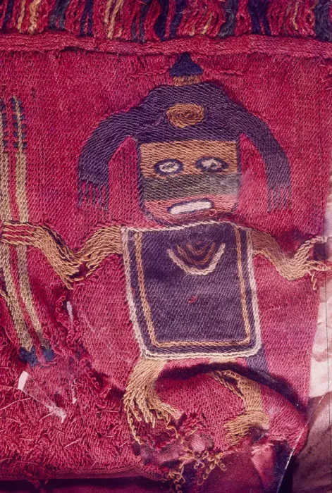Framed Print : Textiles, Paracas Culture, Peru, 2015. Creator: Luis Rosendo Framed Print : Textiles, Paracas Culture, Peru, 2015. Creator: Luis Rosendo