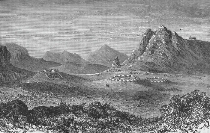 Framed Print : Thaba Bosigo, the Stronghold of the Basutos, c1880 Framed Print : Thaba Bosigo, the Stronghold of the Basutos, c1880