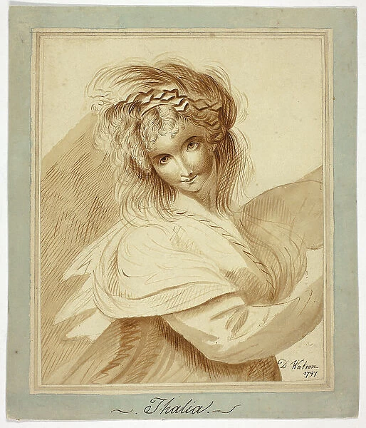 Thalia, c.1797. Creator: D. Watson