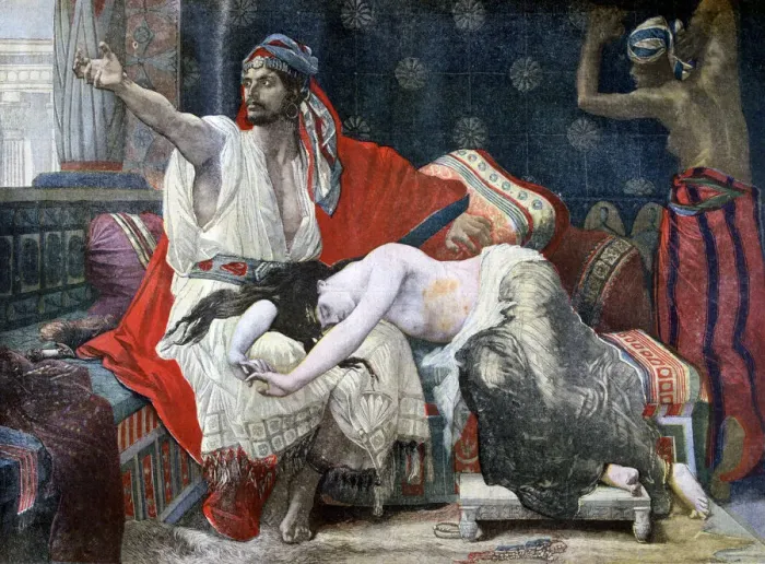 Framed Print : Thamar and Absalon, 1893 Framed Print : Thamar and Absalon, 1893