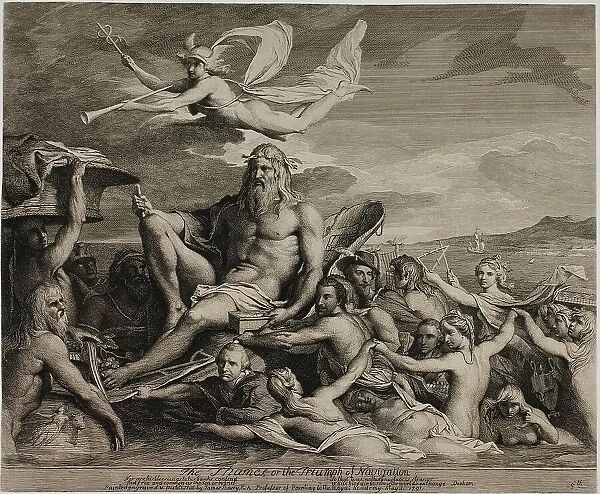 The Thames, or The Triumph of Navigation, 1791, published 1792. Creator: James Barry