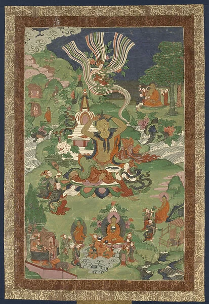 Thangka with Scenes from the Life of the Buddha, Second Half of the 19th cen Creator