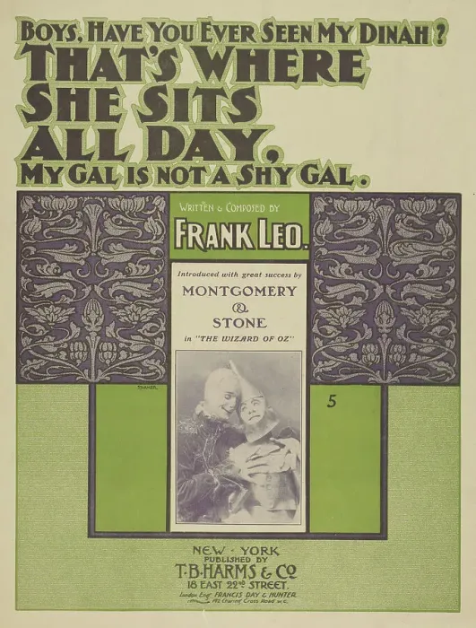 Framed Print : That's where she sits all day, 1900. Creator: Starmer Framed Print : That's where she sits all day, 1900. Creator: Starmer