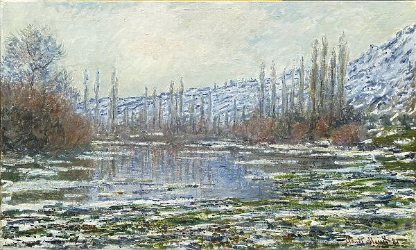 The Thaw at Vetheuil, 1880