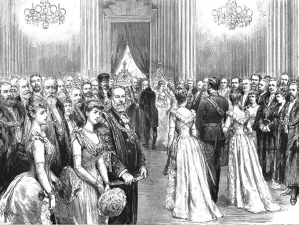 'The Ball at the Mansion House, Given by the Lord Mayor to the Mayor's and Provost's of the United Creator: Unknown