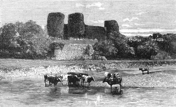 'The Church Congress at Ryhl, North Wales and Views in the Neighbourhood; Rhuddlan Castle, 1891. Creator: Unknown