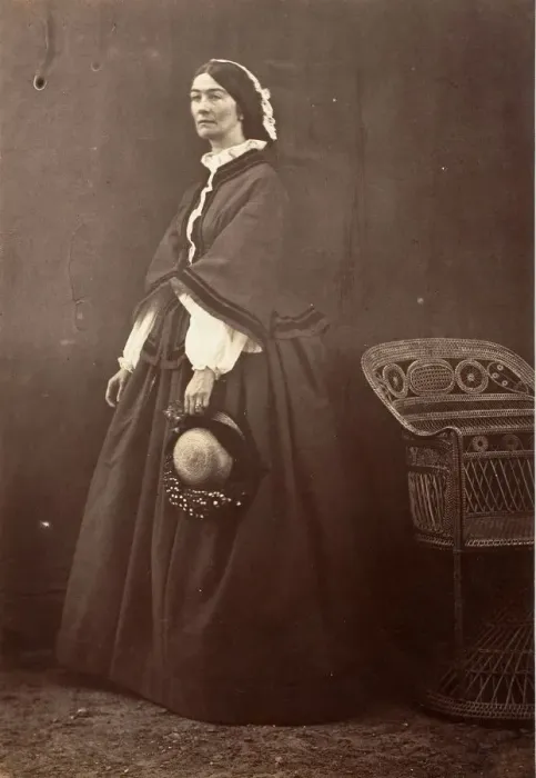 Framed Print : [The Countess Canning, Simla], 1861. Creator: Jean Baptiste Oscar Mallitte